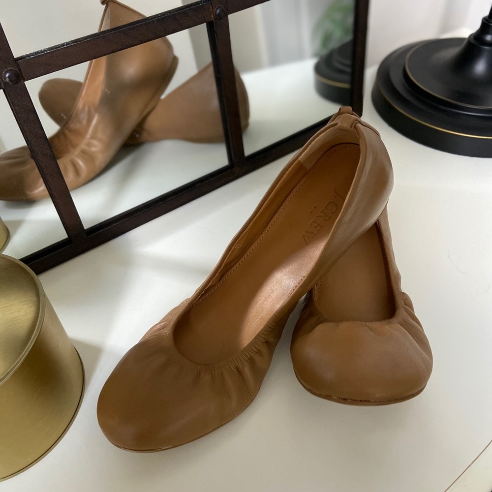 J. Crew Leather Flats